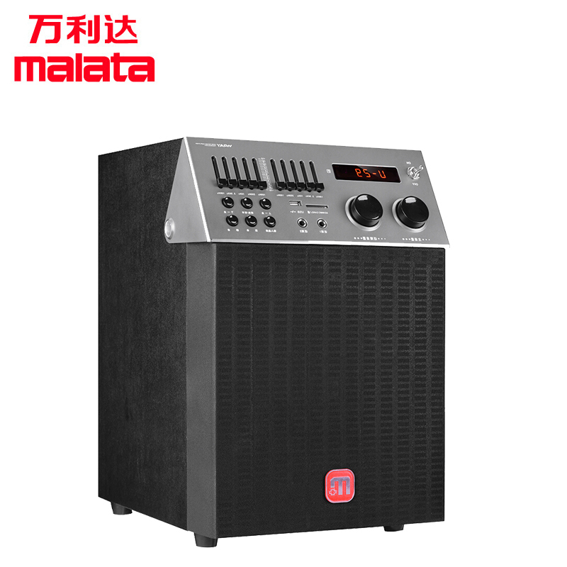 万利达 (Malata) K2 音响 家庭影院KTV音响12寸家庭KTV音响套装卡拉OK功放低音炮 2.1家庭KTV