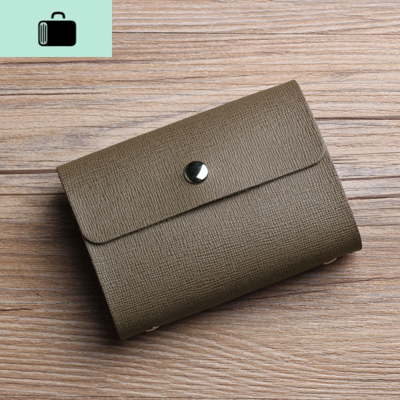 卡包女小巧大容量驾驶包男士卡夹名片钥匙零钱包一体式多功能NEWLAKE 木咖【单扣款】20卡位