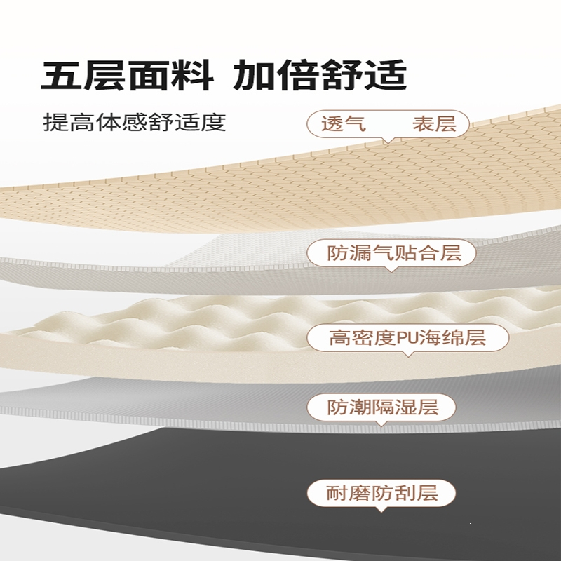 充气床垫户外露营气垫床自动充气床双人家用帐篷睡垫打地铺