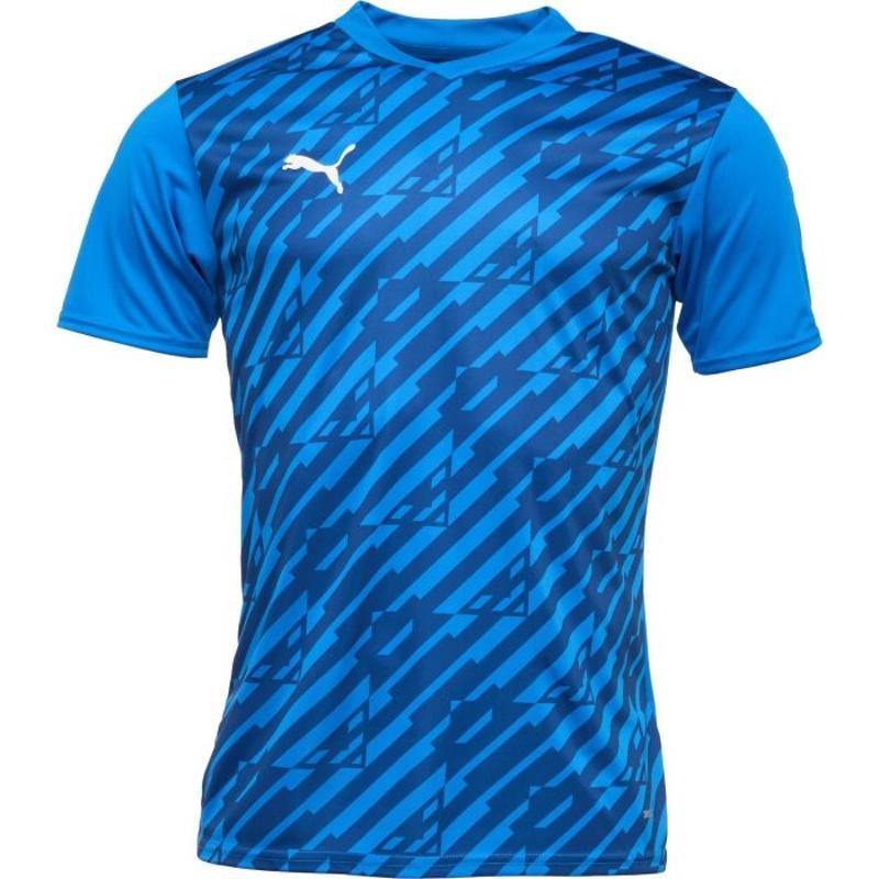 彪马(Puma)纯棉透气舒适足球训练运动T恤男款PUMA团队荣耀球衣