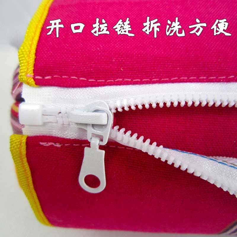 成人大号糖果颈椎枕修复颈椎护颈枕保健枕荞麦壳枕芯枕套圆柱枕头
