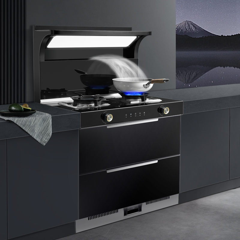 荣事达(royalstar)jjzt-9659消毒柜智能家用变频烟机燃气灶消毒柜一体