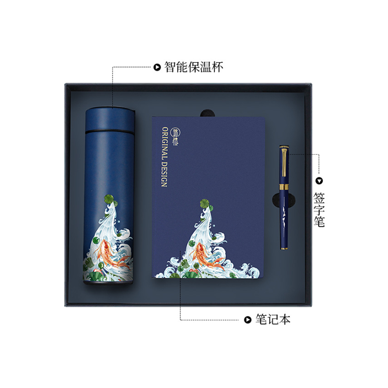 鲁韵慧行 国潮礼品套装 10套起定制 套