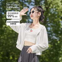 [1.5折价51元]唐狮短款防晒衣女夏季新款透气轻薄款外套春夏户外骑车防晒服