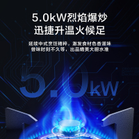 华帝(vatti)22m³大吸力烟灶套餐侧吸抽油烟机灶具套餐易洁安全5.0kW大火燃气灶具i11169+71B[液化气]