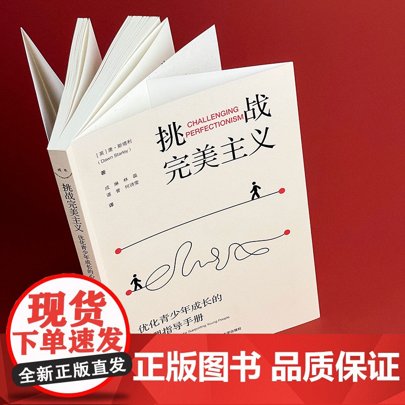 挑战完美主义 优化青少年成长的心理指导手册 青少年心理健康 华东师范大学出版社高清大图