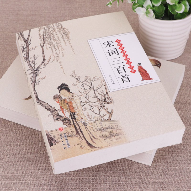 [正版]宋词三百首 赏析全解原文译文注释中国古诗词大全集点评注释纳兰词论语诗经楚辞鉴赏辞典小学生初中青少年书籍