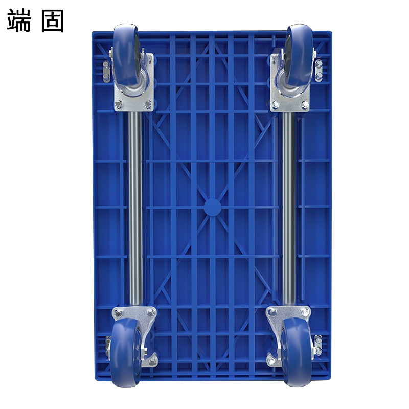 端固 承重型平板车手推车 88*58cm 底盘带钢梁承重600斤 5E-88/个高清大图