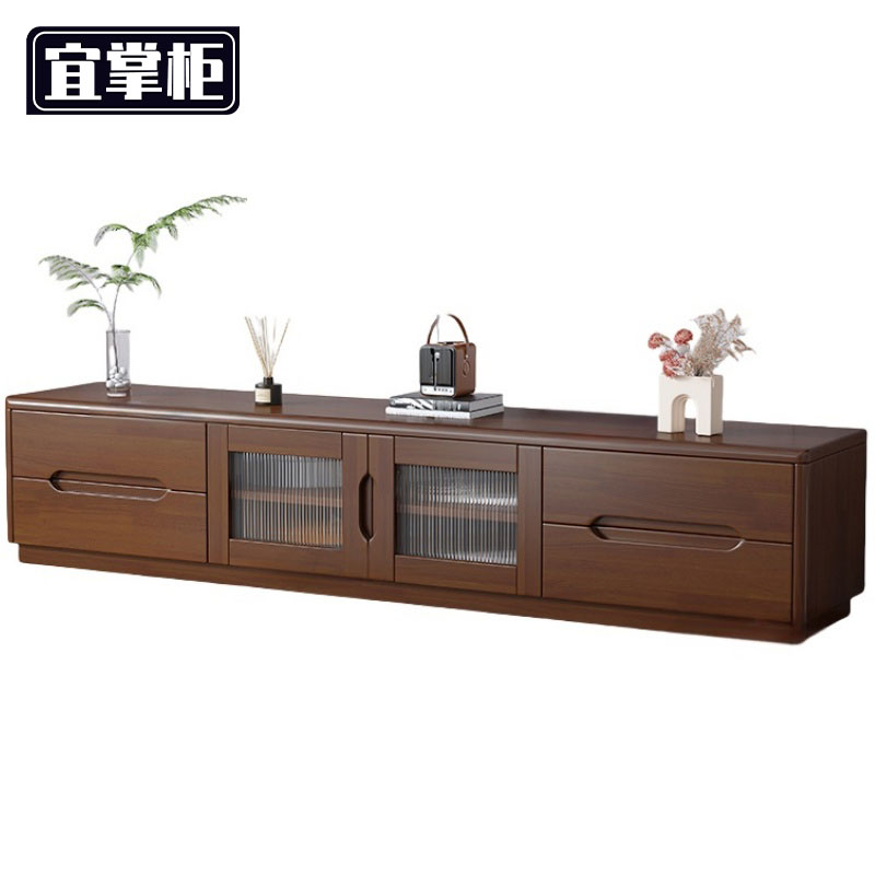 宜掌柜实木电视柜