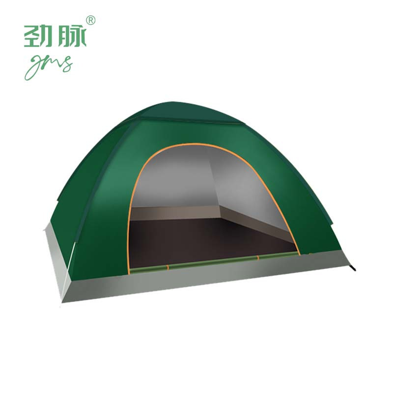 劲脉 全自动露营帐篷 天蓝-200*200*130CM 顶高清大图