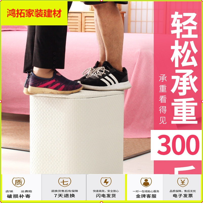 苏宁放心购多功能收纳凳实木时尚沙发人可坐储物皮凳子家用柜椅子箱小换鞋椅新款简约