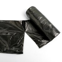 生活日用简约现代清洁用品5卷150只加厚垃圾袋彩色厨房卫生间客厅家用塑料袋中号45*50cm