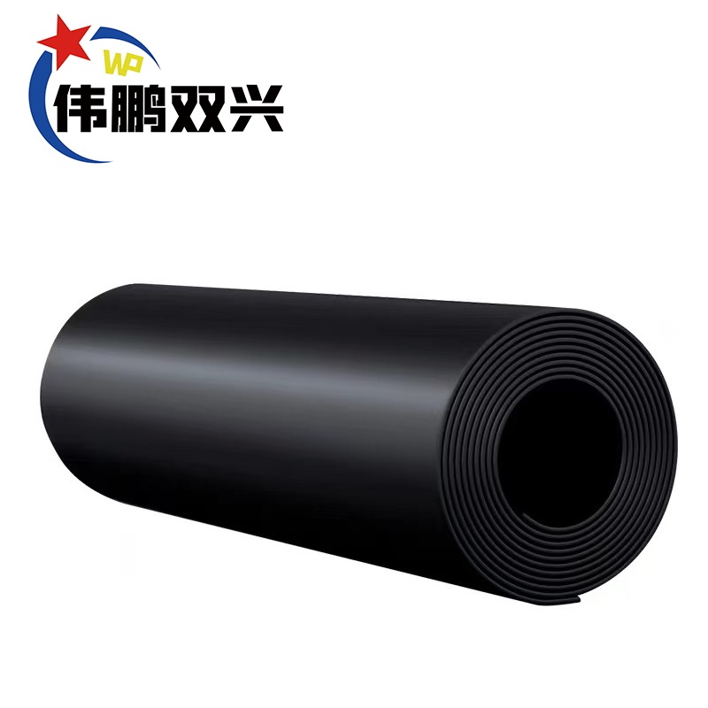 伟鹏双兴 绝缘橡胶板耐电压10KV 5mm(1米*5米)约50公斤 卷高清大图