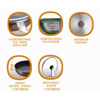 苏泊尔火红点华彩无油烟煎锅PJ28L1