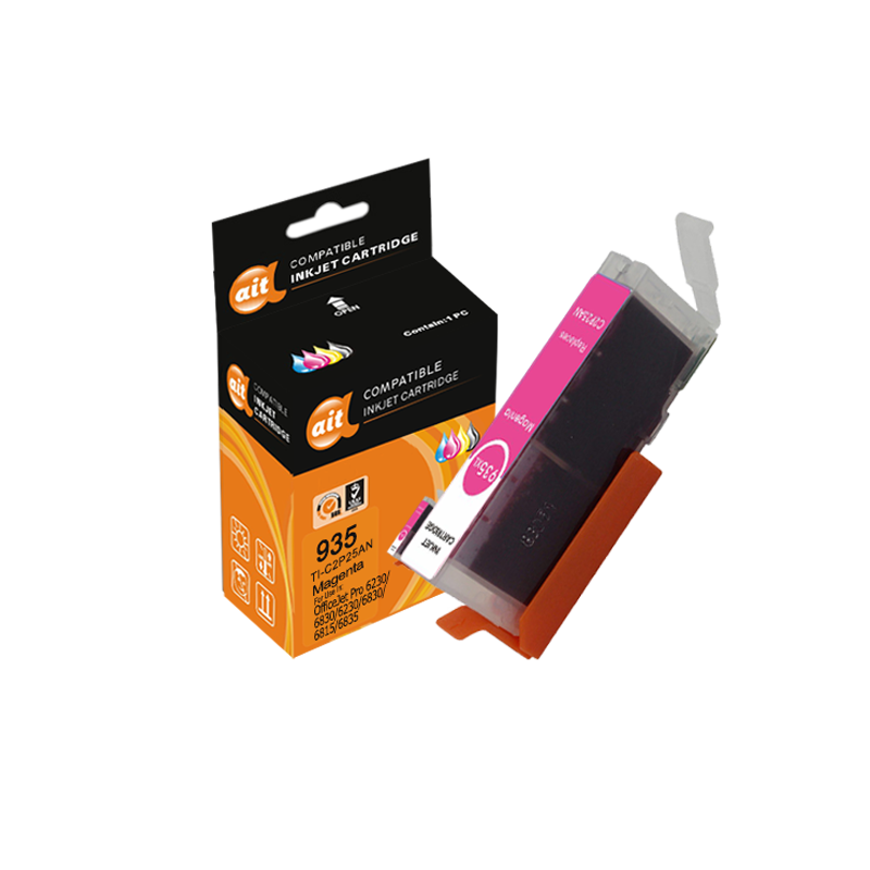 海得935XL红色墨盒TI-C2P25A适用惠普HP 6230 6830 PRO 934XL高清大图