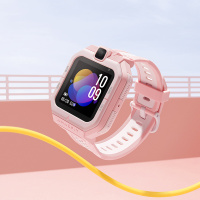 Amazfit 快乐鸭儿儿童手表 朝霞粉 华米手表4G全网通儿童智能电话手表wifi多功能GPS定位防水中小学生视频通话男女孩通用