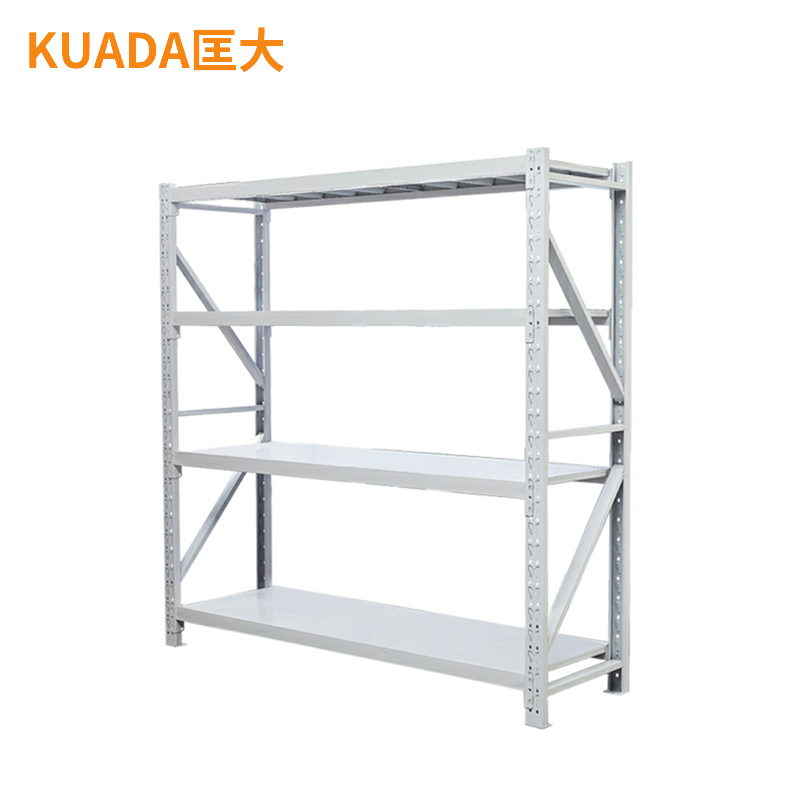 匡大中型货架白色多层仓储货架置物架 KDT078 主架