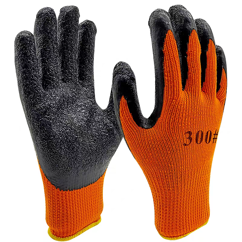 鑫永安 毛圈加厚浸胶手套 均码 双高清大图