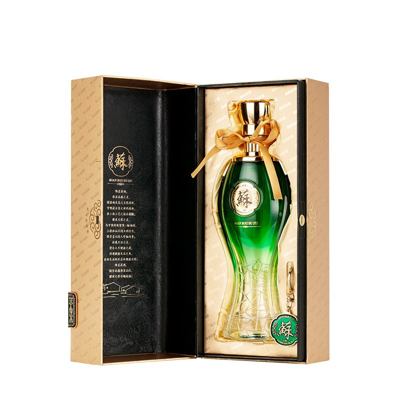 双沟苏酒绿苏浓香型白酒408度480ml2瓶两瓶装节日礼物