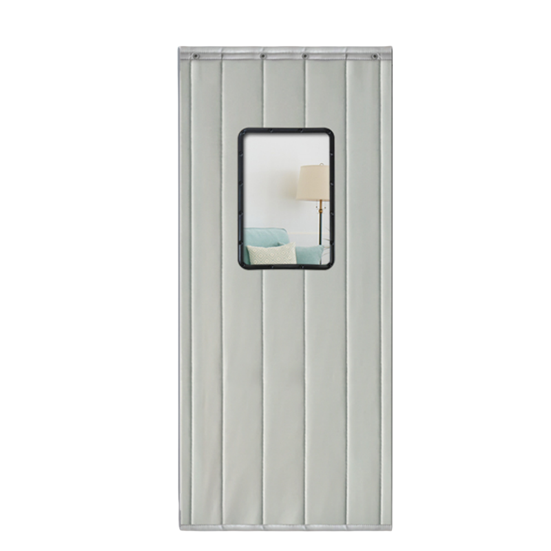 铭思达棉门帘PU皮革平方米高清大图