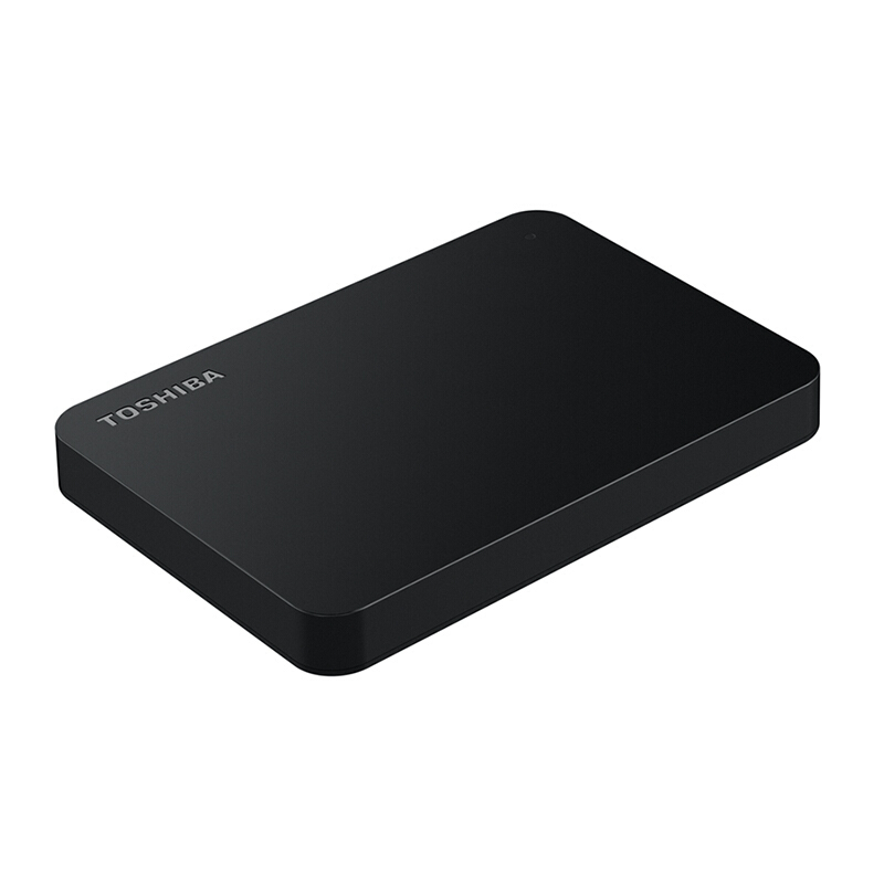 东芝(TOSHIBA)1TB 移动硬盘新小黑A3 USB3.0 2.5英寸兼容Mac电脑移动硬盘 稳定耐用 商务黑