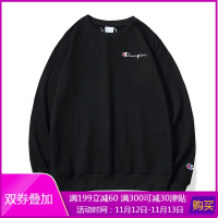 正品champion冠军2019秋季新款胸前小刺绣背后大草写刺绣圆领卫衣