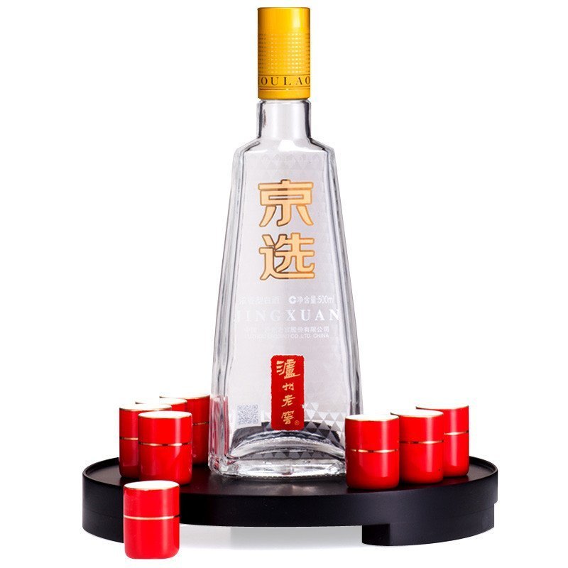泸州老窖2015年京选 浓香型白酒 52度年份酒 500ml 商务宴请送礼佳品