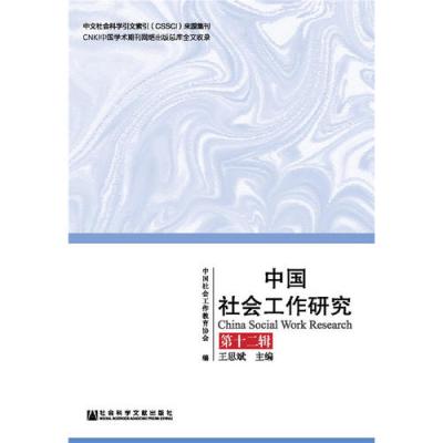 中国社会工作研究 第十二辑