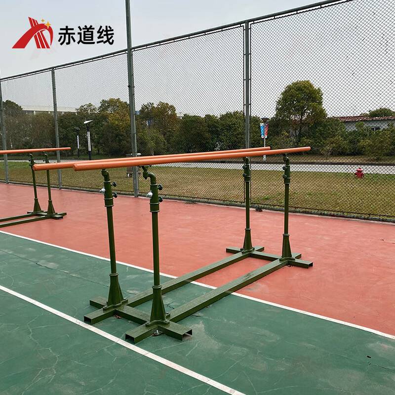 赤道线 室外双杠 比赛训练移动式户外可调节双杠加重加强款 CDX-756S-031高清大图