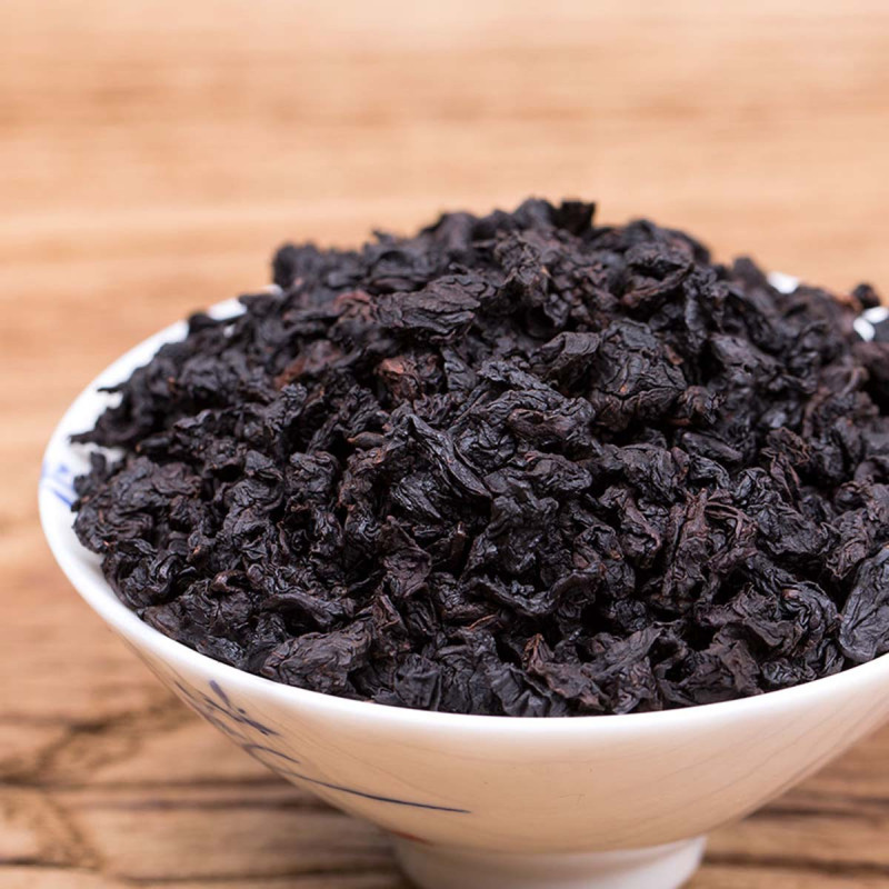 源御露(Yuan Yu Lu)黑乌龙茶木炭油切技法茶茶多酚一级浓香型乌龙茶叶礼盒装500G