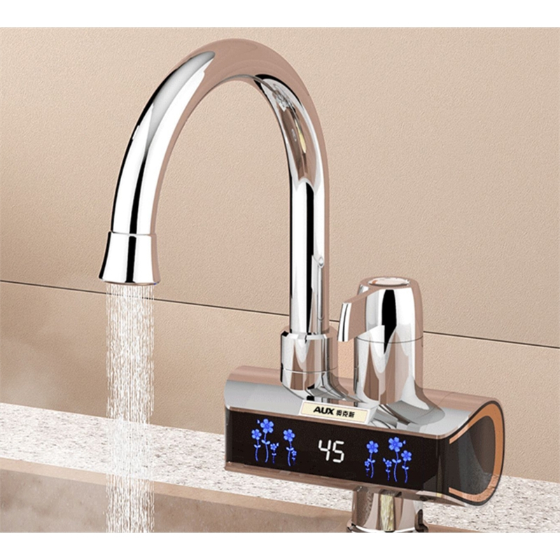 奥克斯(aux)即热式电热水龙头家用厨房卫生间下进水自来水速热小厨宝