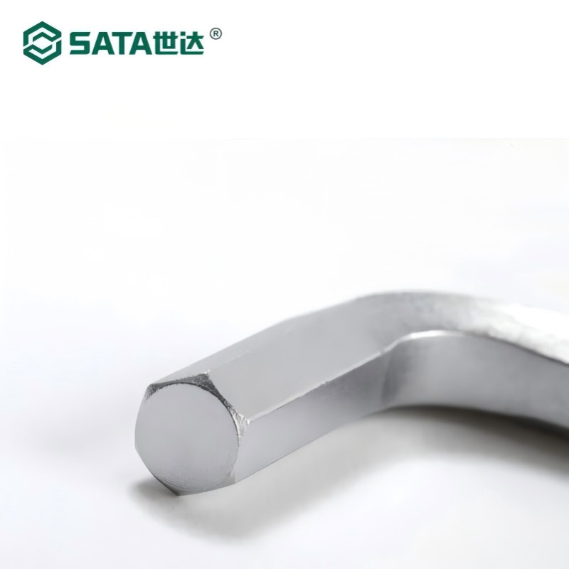 世达(SATA)铬钒钢特长球头内六角扳手 7MM 80113A高清大图