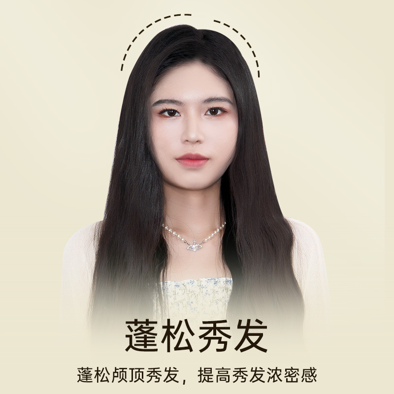 雷瓦玉米夹蓬松玉米须夹板 弧形高颅顶垫发根神器 负离子便携玉米烫卷发棒RB-8361高清大图