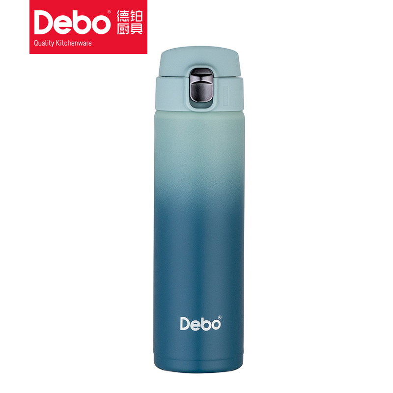 德铂(Debo)DEP-894玛莎真空保温杯500ml-蓝高清大图