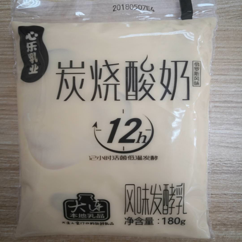 心乐炭烧酸奶180g
