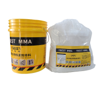 佰思特(TSEST)1074 MMA聚合物快速抢修料 坑槽快速修补料 道面抢修25kg/桶*2袋
