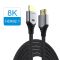 海备思hdmi2.1线144hz8k高清连接数据线60hz笔记本电视4k显示器屏 0.5米