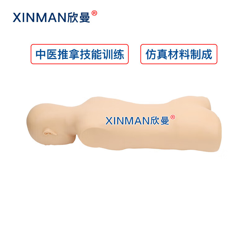 欣曼科教 中医推拿练习模型 推拿训练模拟人 中医教学人体模型XM-ZYTN高清大图