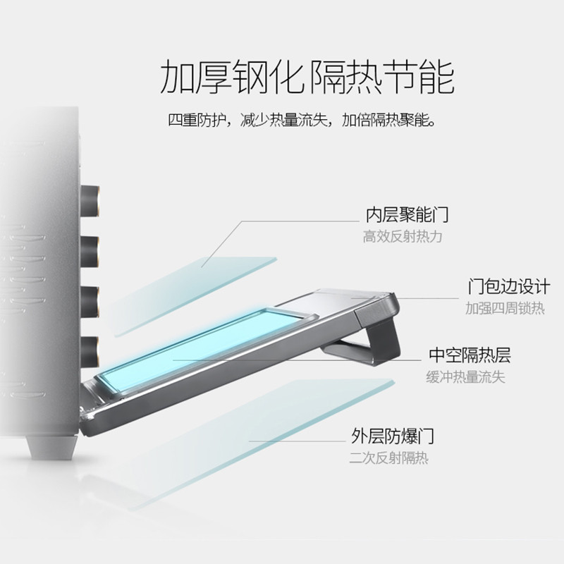 长帝(Changdi) 电烤箱 TRTF322K 32L容量 搪瓷内胆 专业级家用 一键烘焙 加厚防烫玻璃门 电烤炉