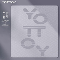 YOTTOY 超大双人瑜伽垫加厚加宽加长防滑垫子地垫家用跳操舞蹈隔音健身垫 明星系列瑜伽垫(双人)E23A01