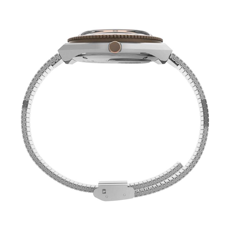 Timex 女士石英腕表mm玫瑰金表圈防水商务休闲女款手表高清大图