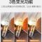 雷士照明e27e14螺口尖泡LED玉米灯泡吊灯蜡烛灯光源家用超亮节能-【E14螺口】9瓦LED灯泡暖黄光