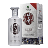 习酒第三代银质 酱香型白酒 53度 500ml 单瓶装 贵州白酒 口粮酒