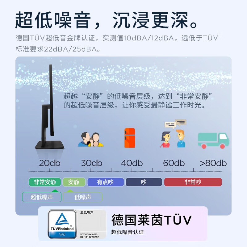联想(Lenovo) 扬天S660 23.8英寸窄边框商用一体机台式电脑(i5-13420H 16G 1TB固态 WiFi6 摄像头 Win11)高清大图