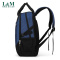 L&M双肩包男士背包17英寸大容量休闲商务旅行包电脑包女韩版中学生书包初中生高中生