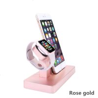 适用 适用手机手表二合一支架充电座iwatch123 iphone678X展示支架