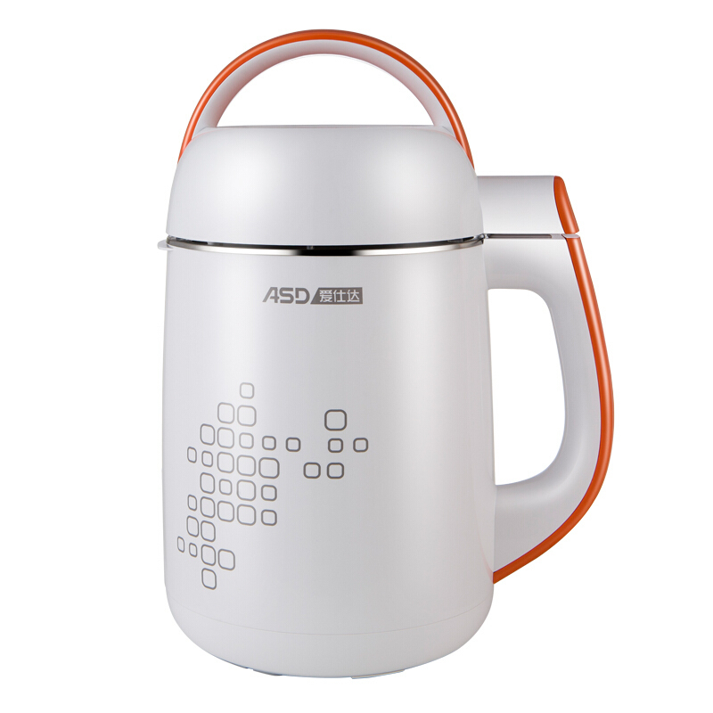 爱仕达(ASD)AS-D1266P 全自动免滤无网多功能豆浆机速制家用食品级全钢内胆