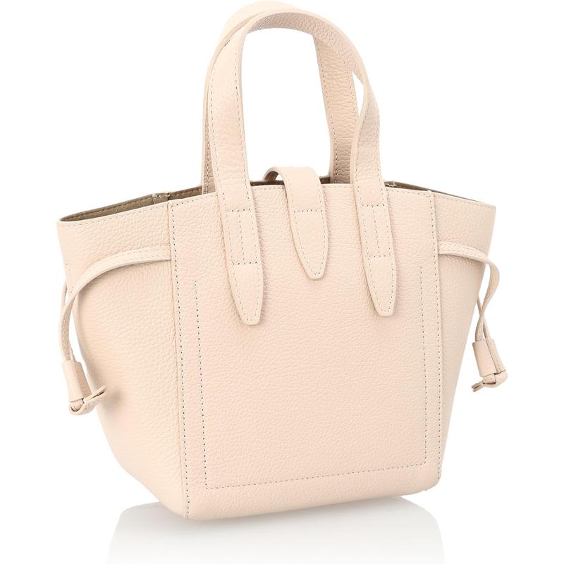 FURLA女士单肩包可调节抽绳设计便携斜挎通勤手提休闲邮差包高清大图