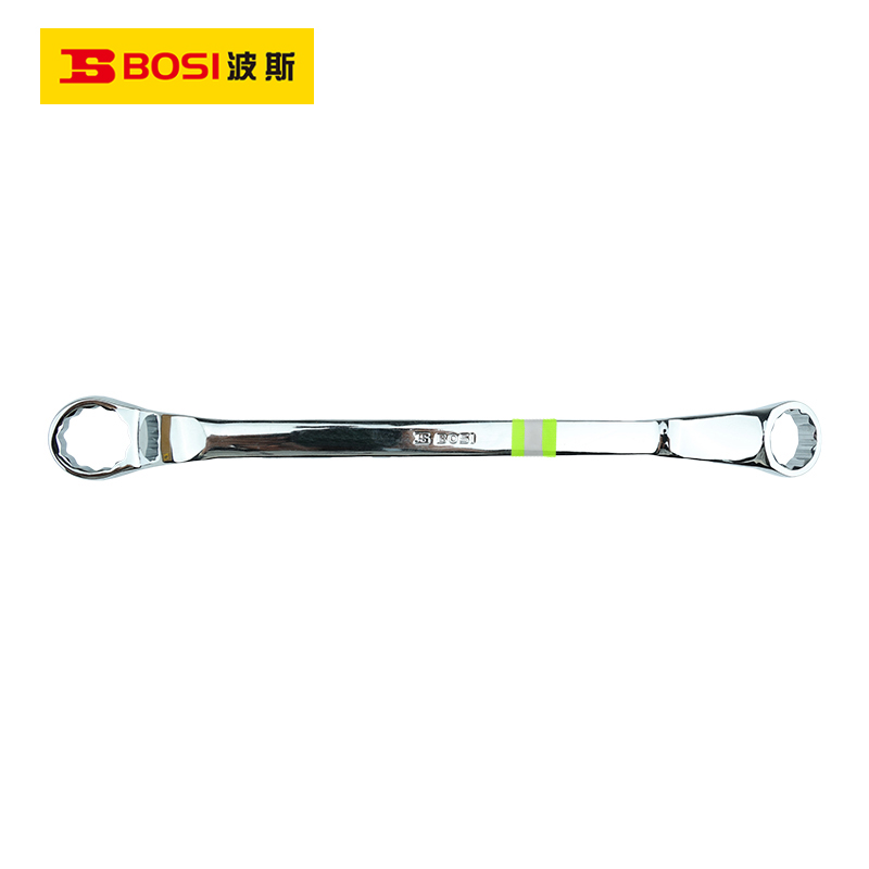 波斯(BOSI) 荧光系列精品梅花扳手 19x21mm 把高清大图