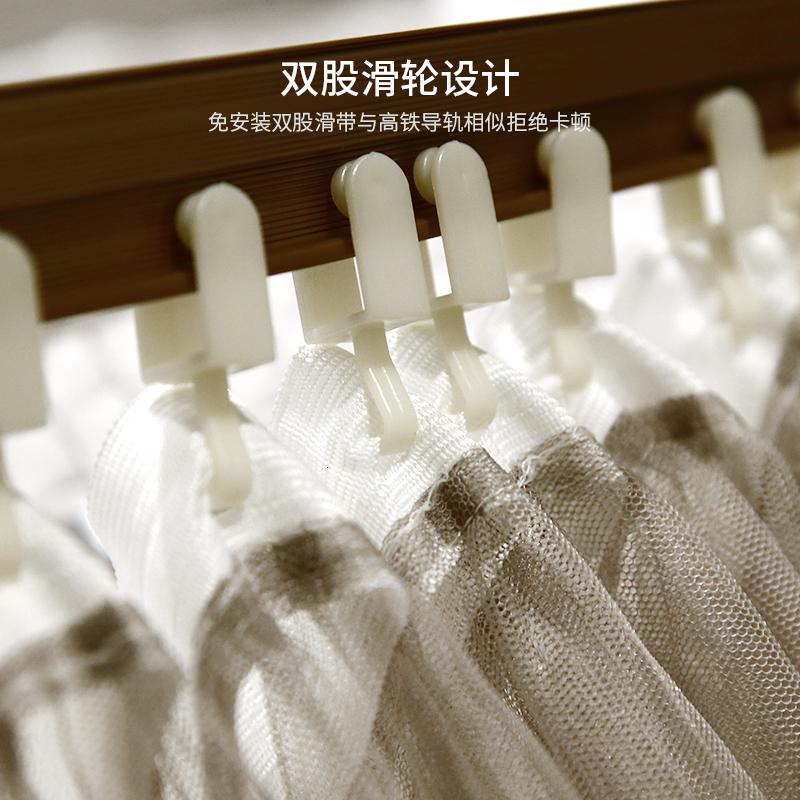 美帮汇蚊帐1.8m1.5米床u型轨道导轨双滑轮夏季公主豪华廷蚊帐欧式家用高清大图